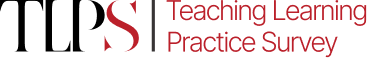 TLPS, Teaching Learning Practice Survey logo